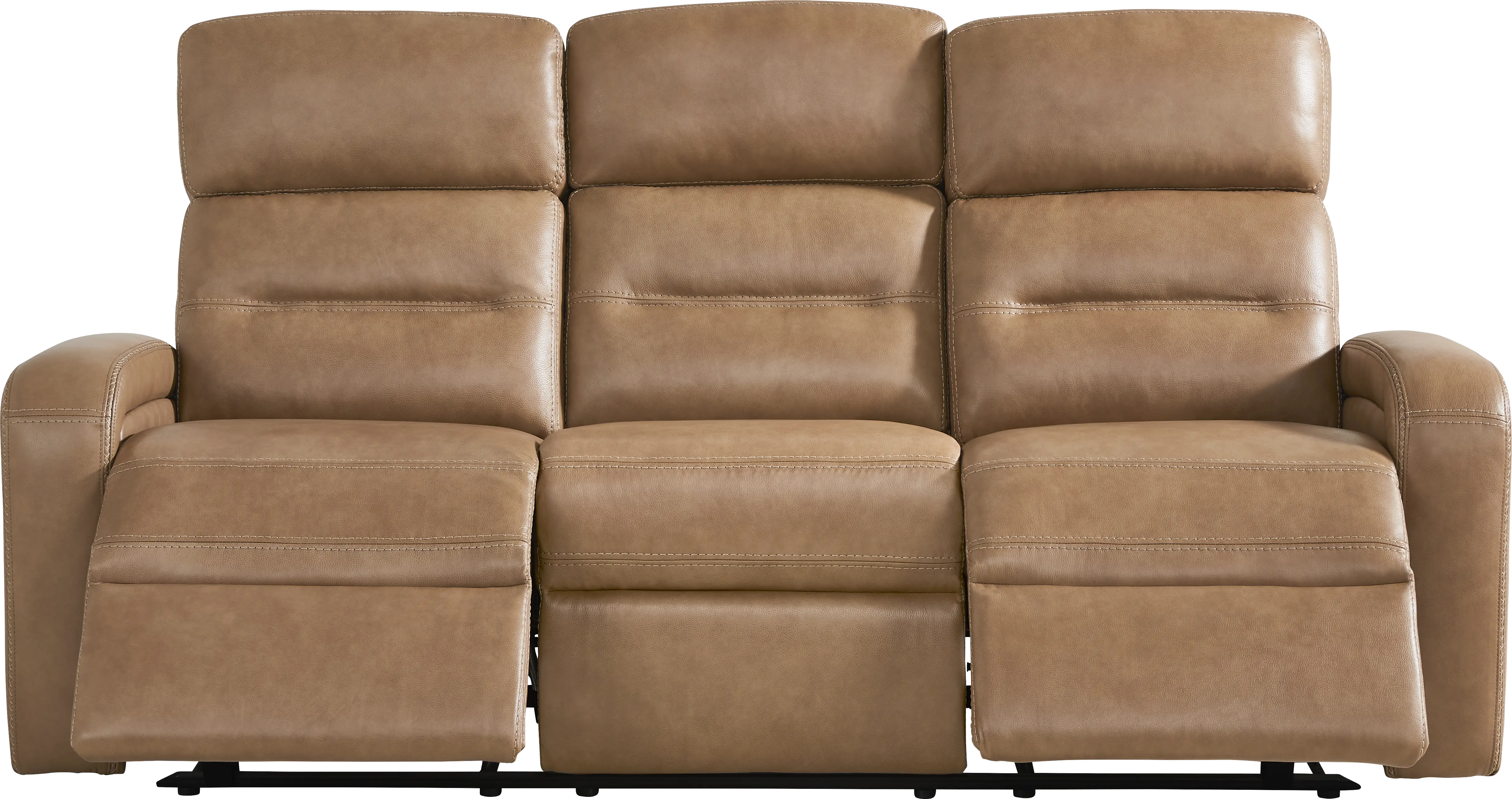 Sierra Madre Saddle Leather Reclining Sofa - Thumbnail - Image 1