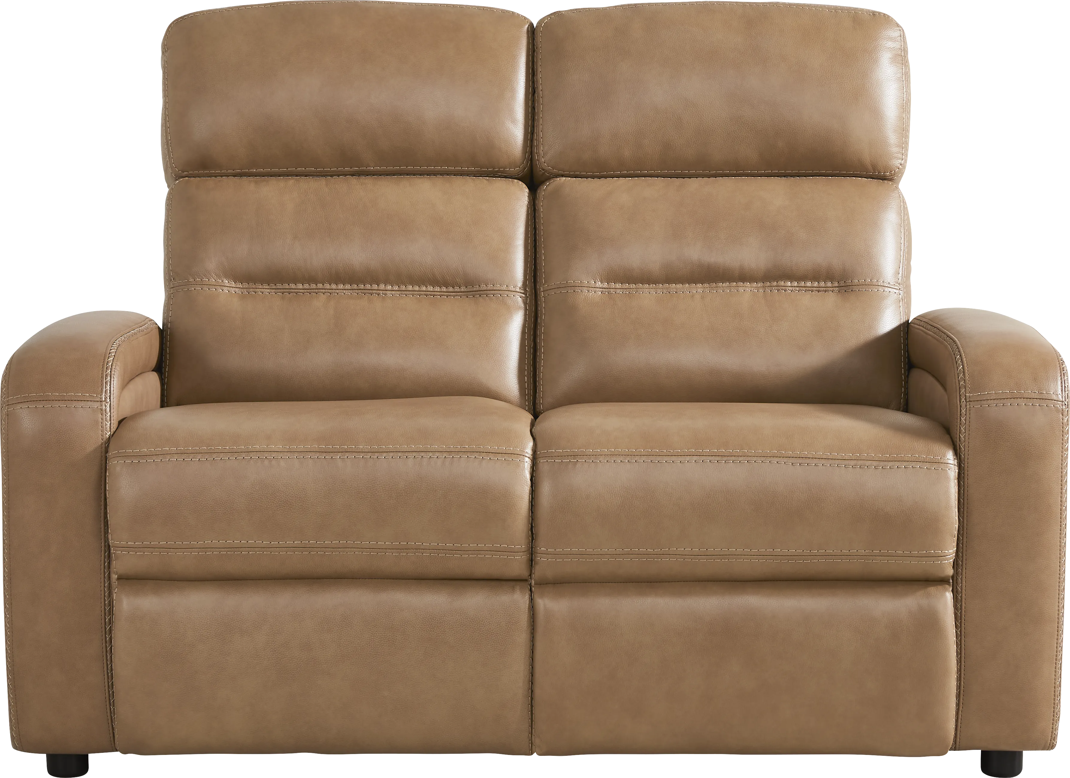 Sierra Madre Saddle Leather 2 Pc Living Room with Reclining Sofa - Thumbnail - Image 6