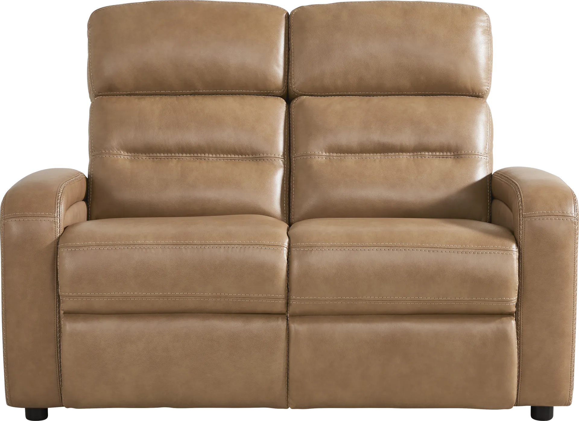 Sierra Madre Saddle Leather 2 Pc Living Room with Reclining Sofa - Image 6