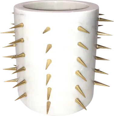 Mandla II White Vase