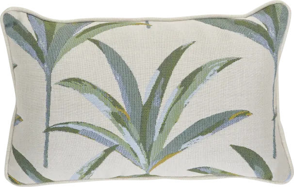 Martinique Tropics Celadon Indoor/Outdoor Accent Pillow