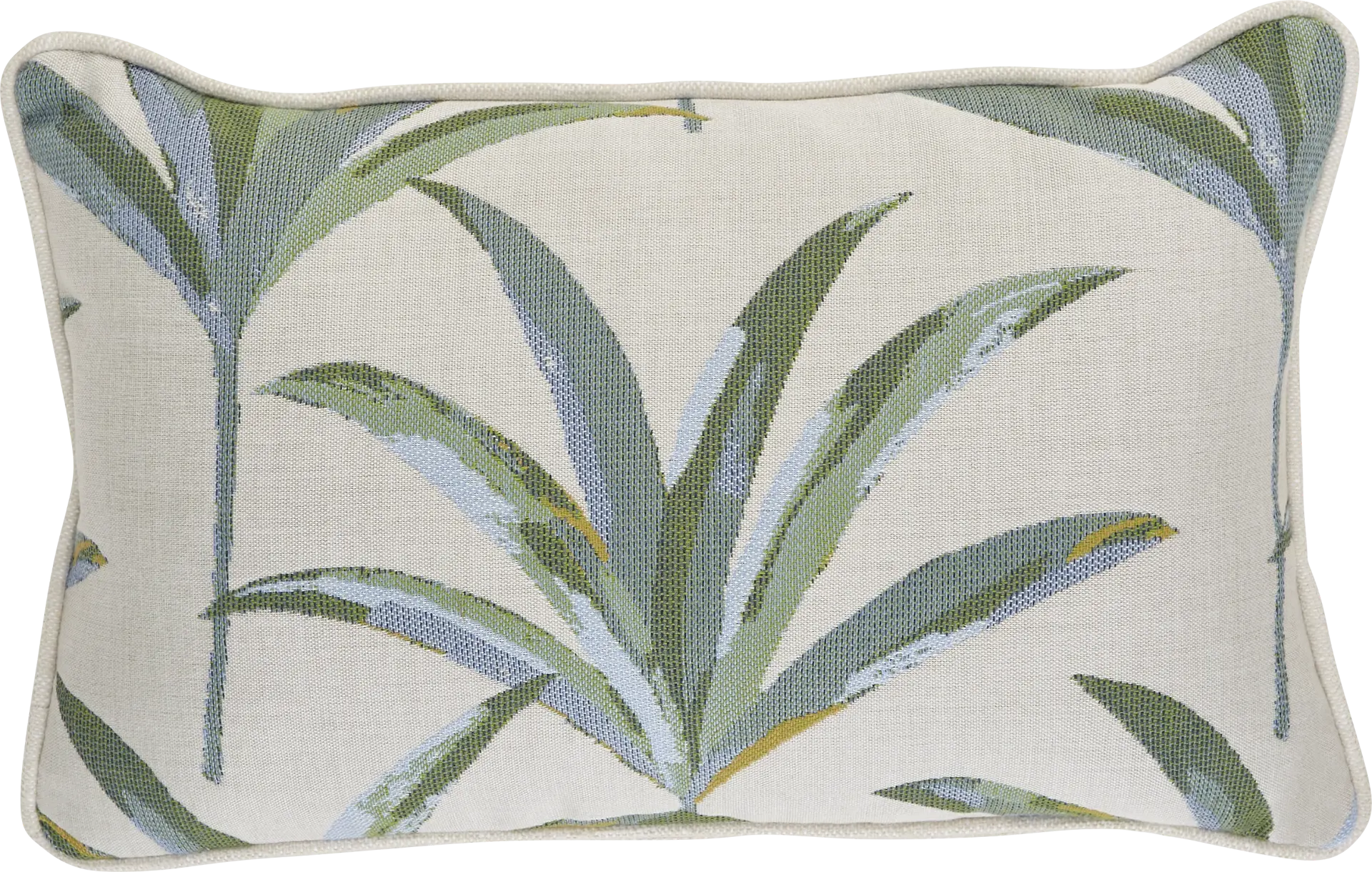 Martinique Tropics Celadon Indoor/Outdoor Accent Pillow