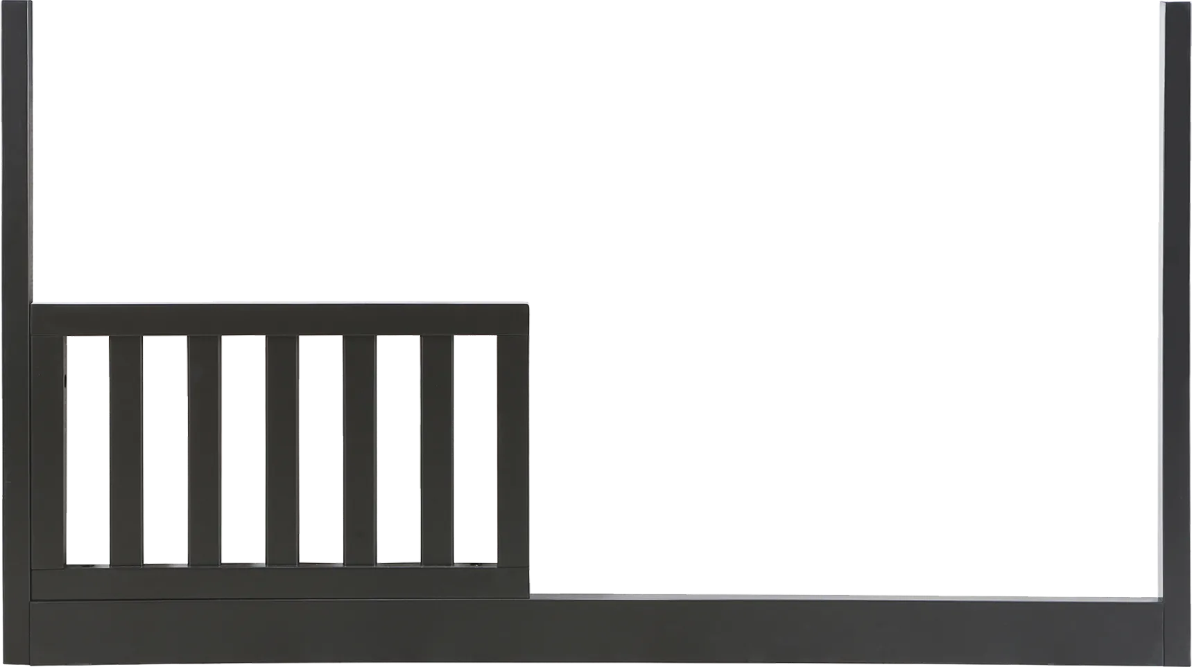 Nursery Kloe Black Toddler Rail - Image 1