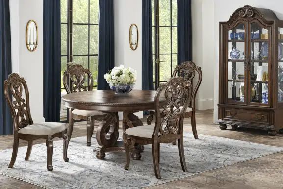 Stalton Estate Brown 5 Pc Dining Room
