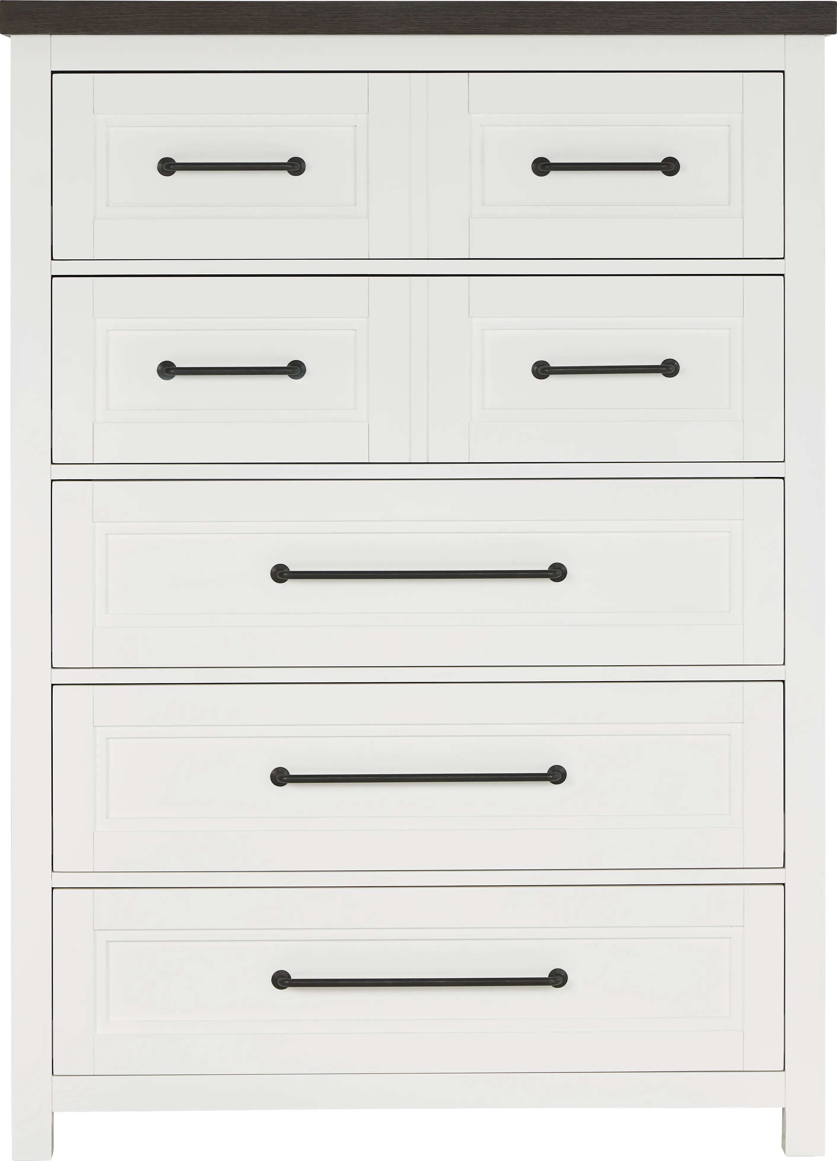 Tremblay Square White 5 Pc Queen Storage Bedroom - Thumbnail - Image 6