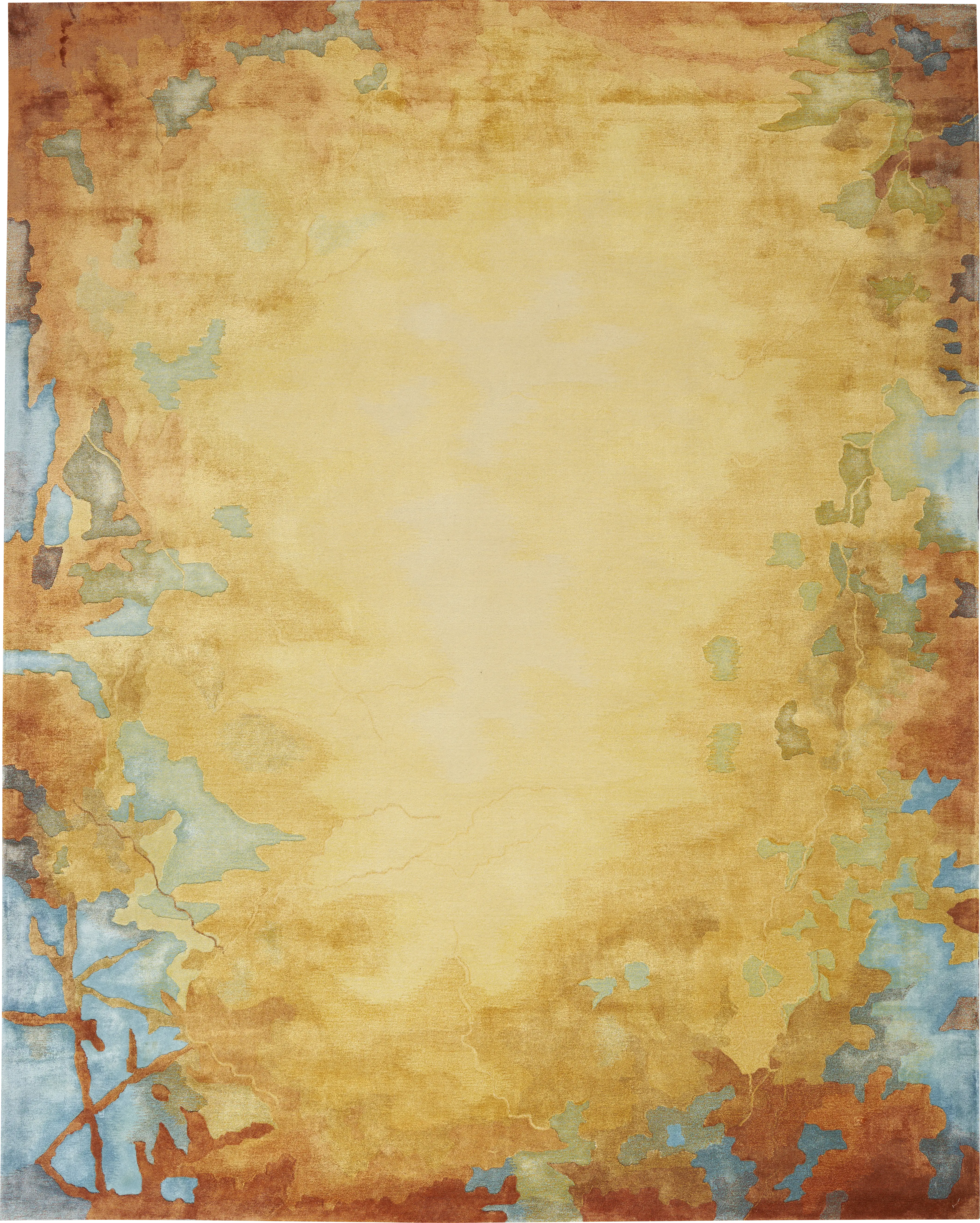 Pegando Gold/Multi 7'9 x 9'9 Rug - Thumbnail - Image 1