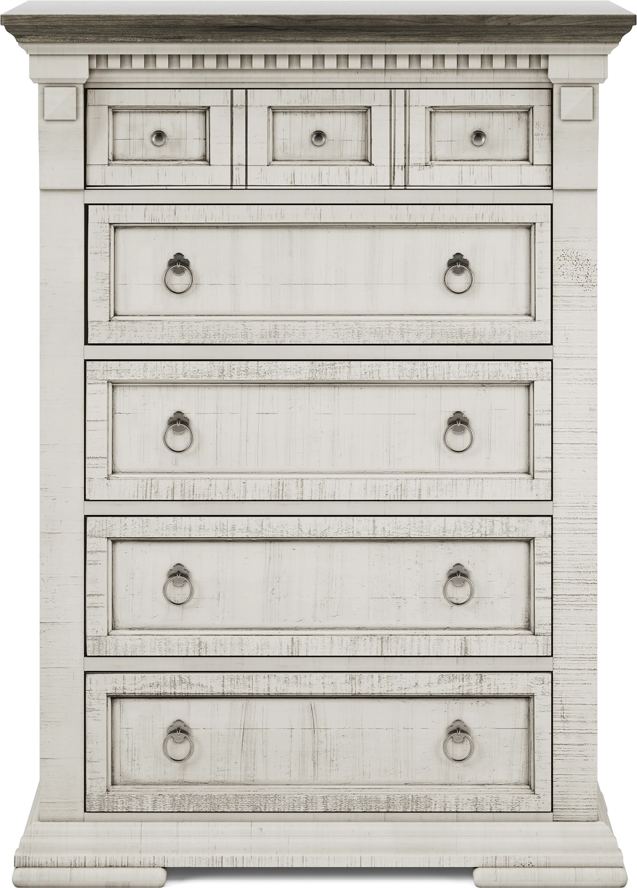 Crestwell Manor White Chest - Thumbnail - Image 1