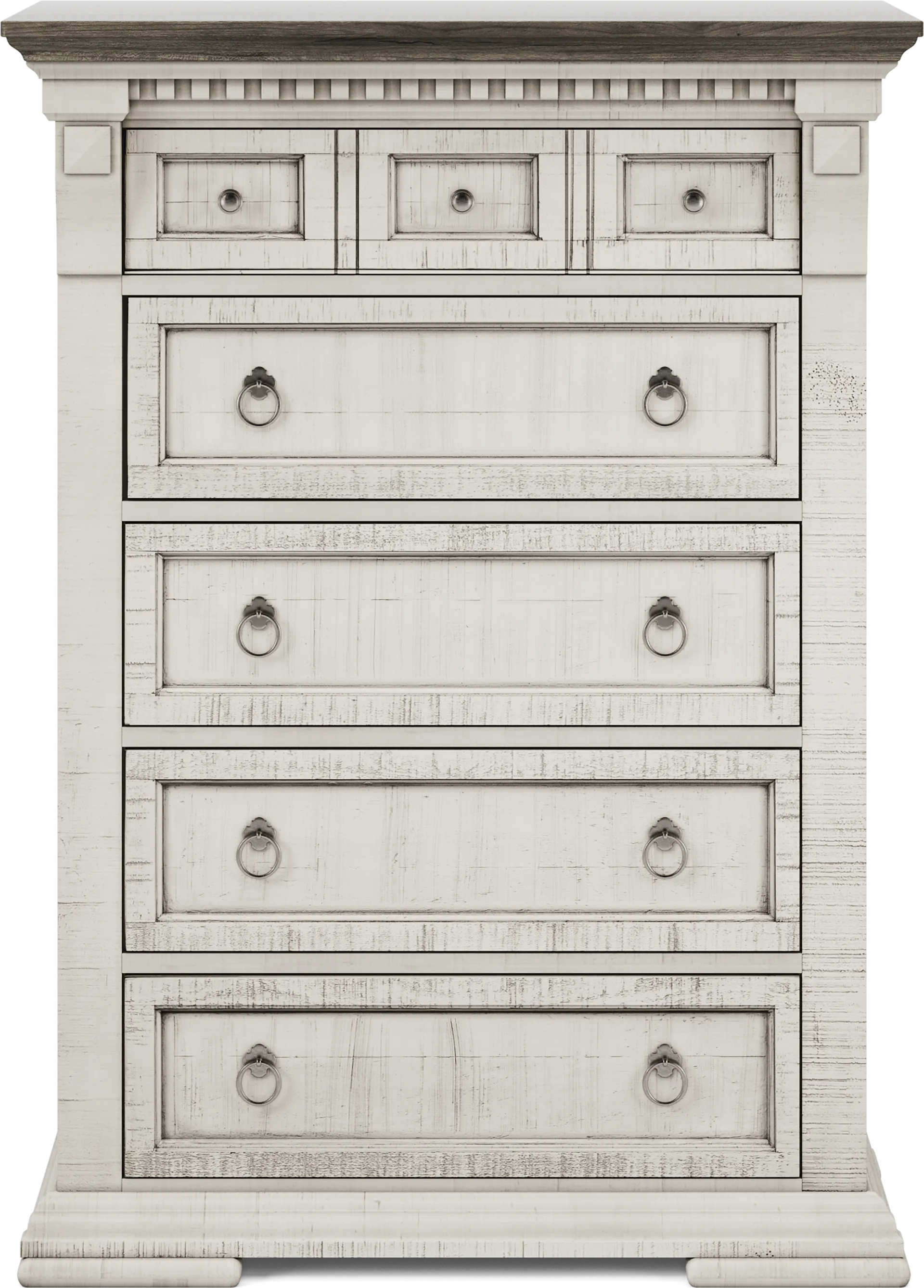 Crestwell Manor White Chest - Image 1