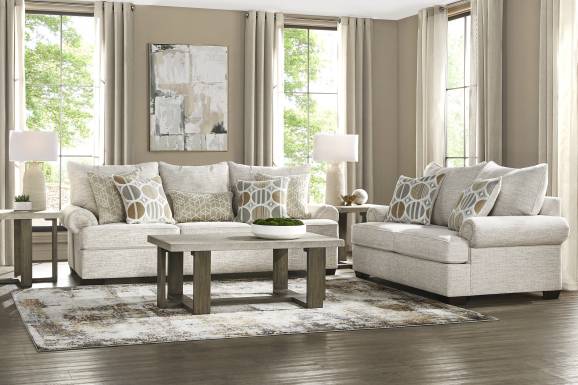 Reyna Point Ivory Sofa