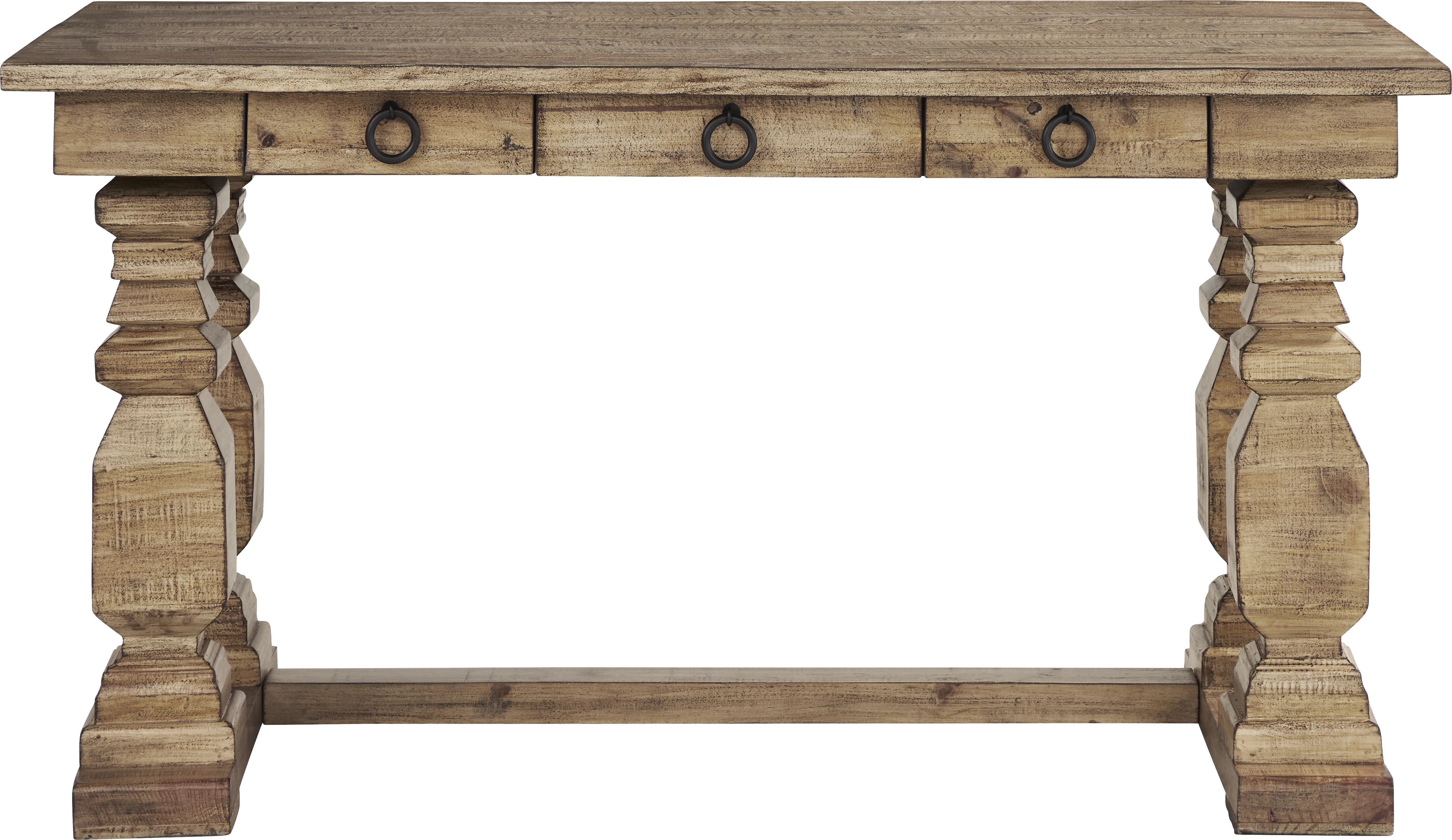 Canyon City Natural Writing Desk - Thumbnail - Image 1