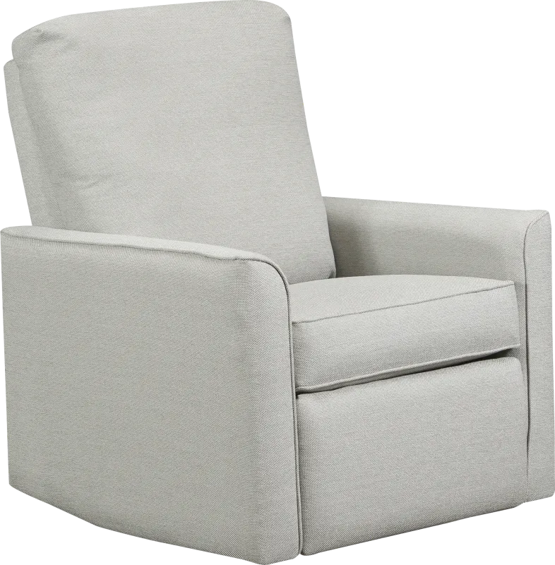 Nursery Cosonee Light Gray Swivel Recliner