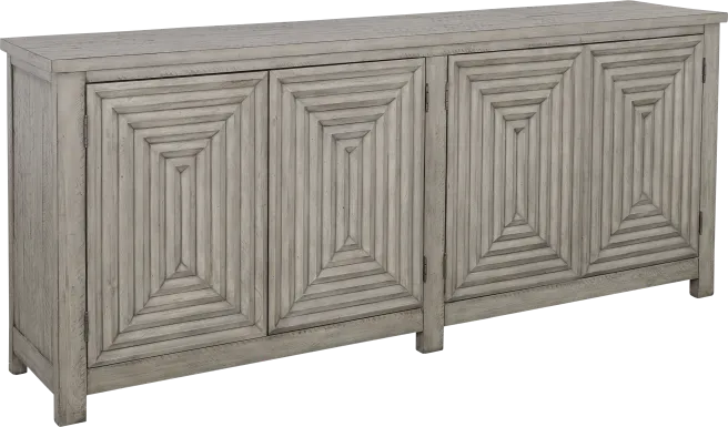 Mihash Gray Sideboard