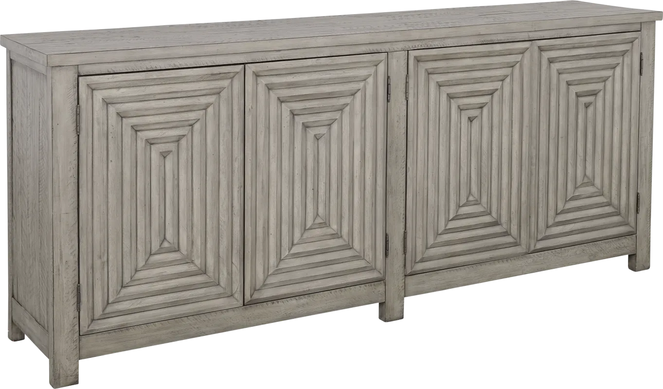 Mihash Gray Sideboard
