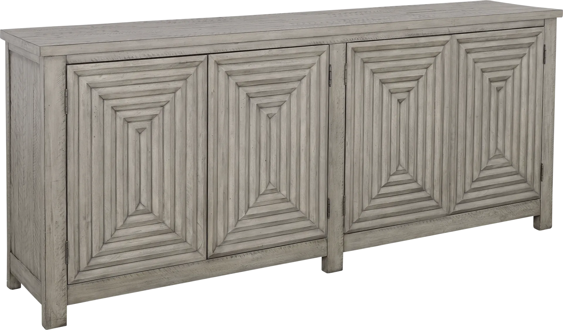 Mihash Gray Sideboard - Image 1