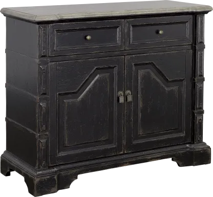 Thornbird Black Accent Cabinet