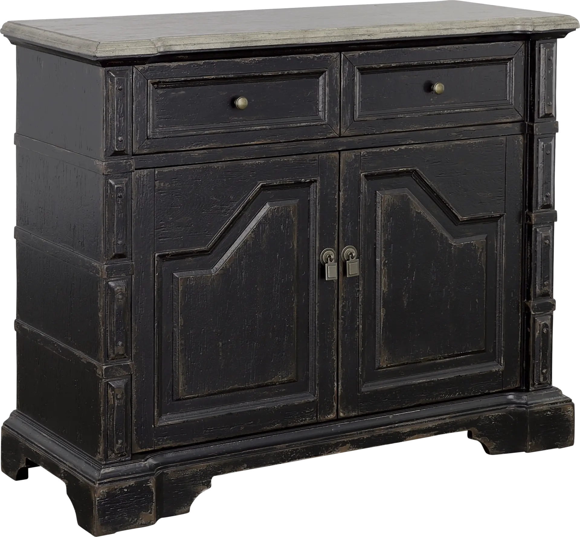Thornbird Black Accent Cabinet