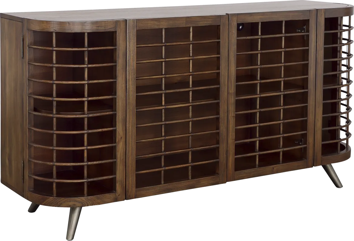 Wyldwood Brown Credenza