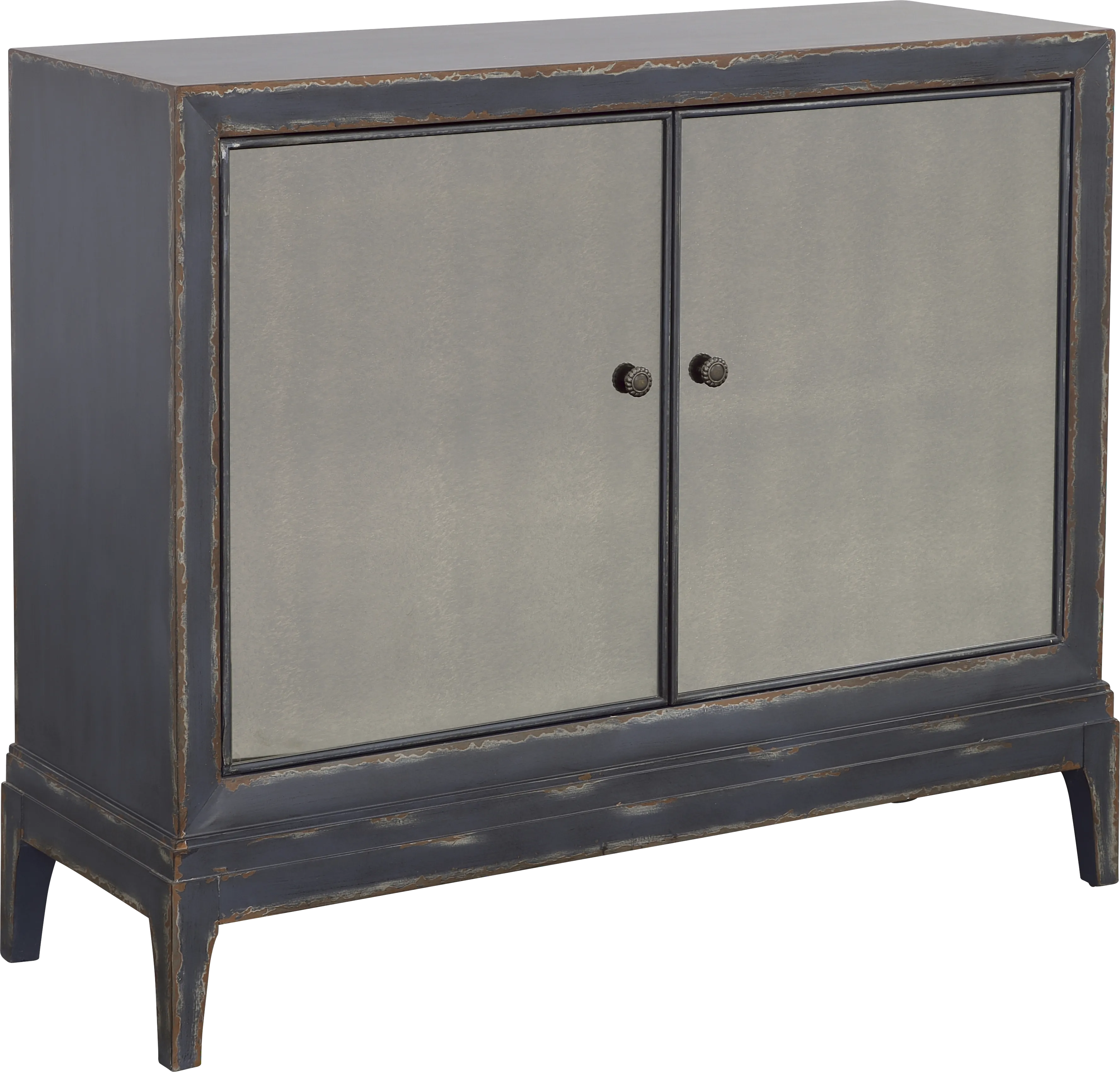 Sunstrand Blue Bar Cabinet
