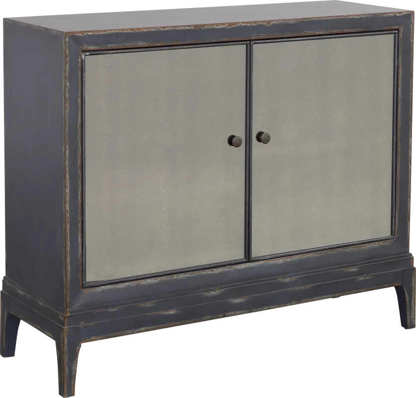 Sunstrand Blue Bar Cabinet