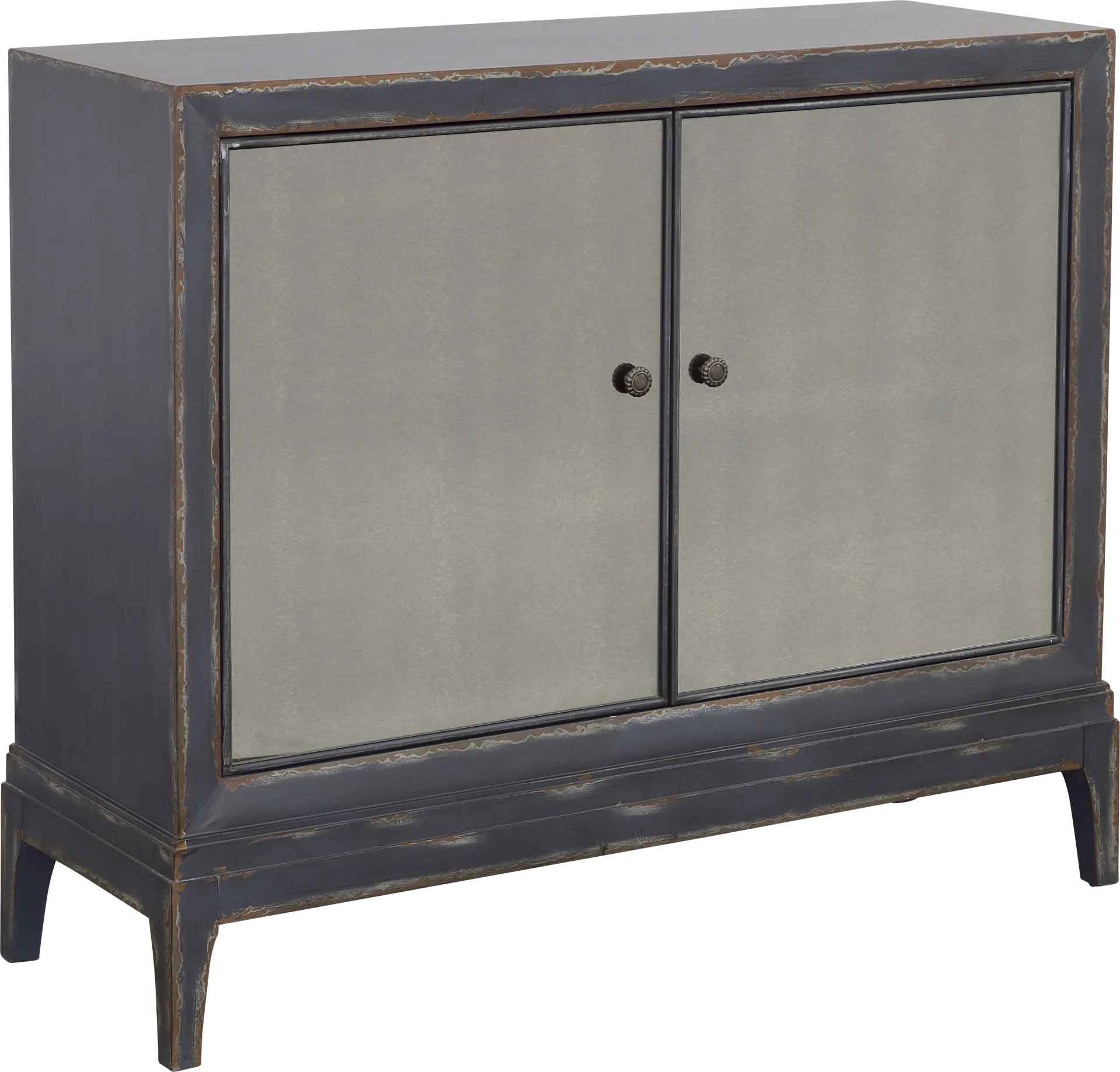 Sunstrand Blue Bar Cabinet - Image 1