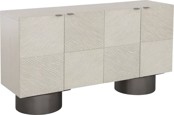 Shirecliffe White Credenza