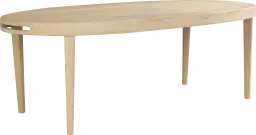 oval dining table