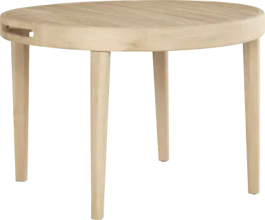 round dining table