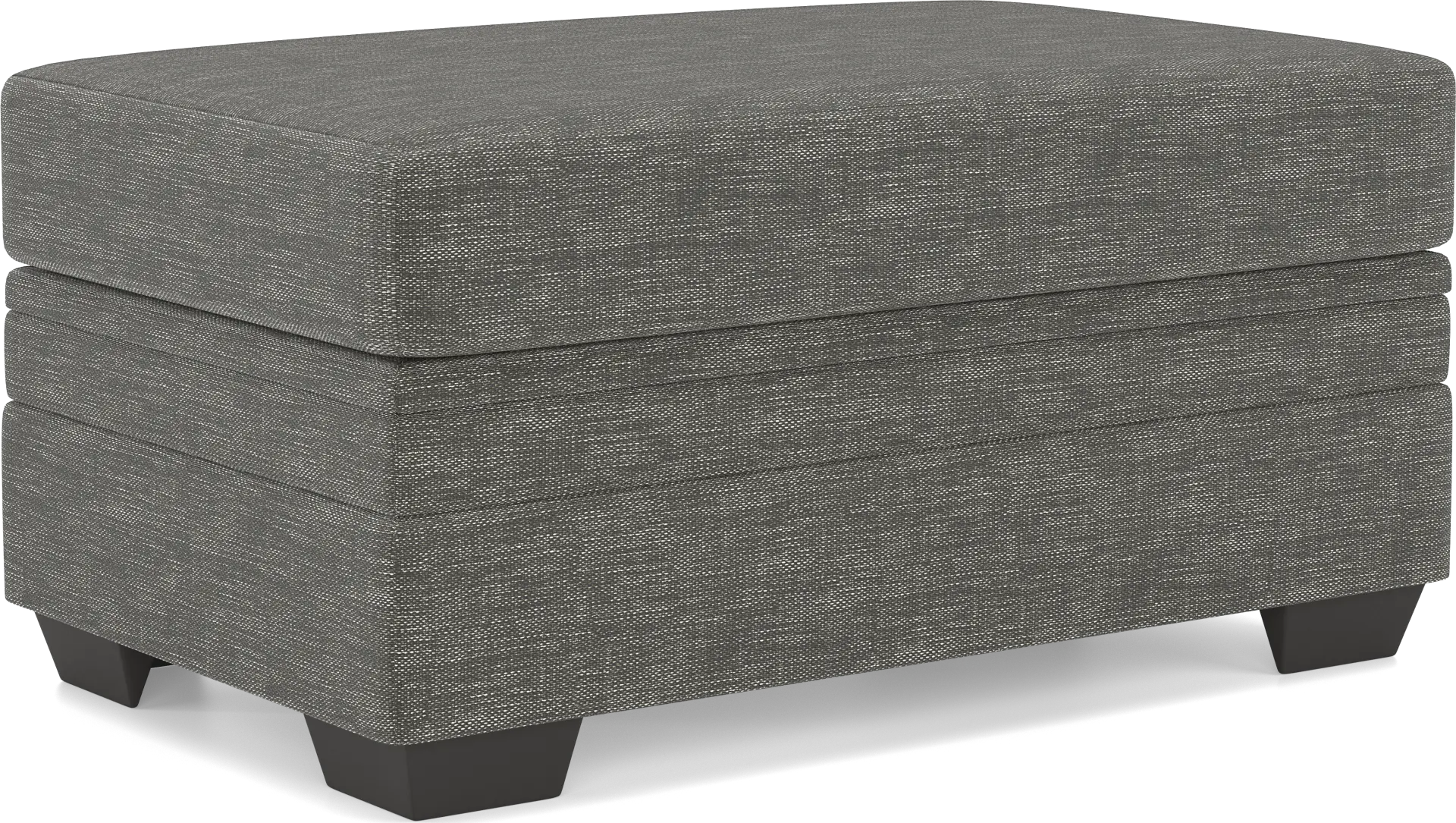 Copley Court Pewter Storage Ottoman