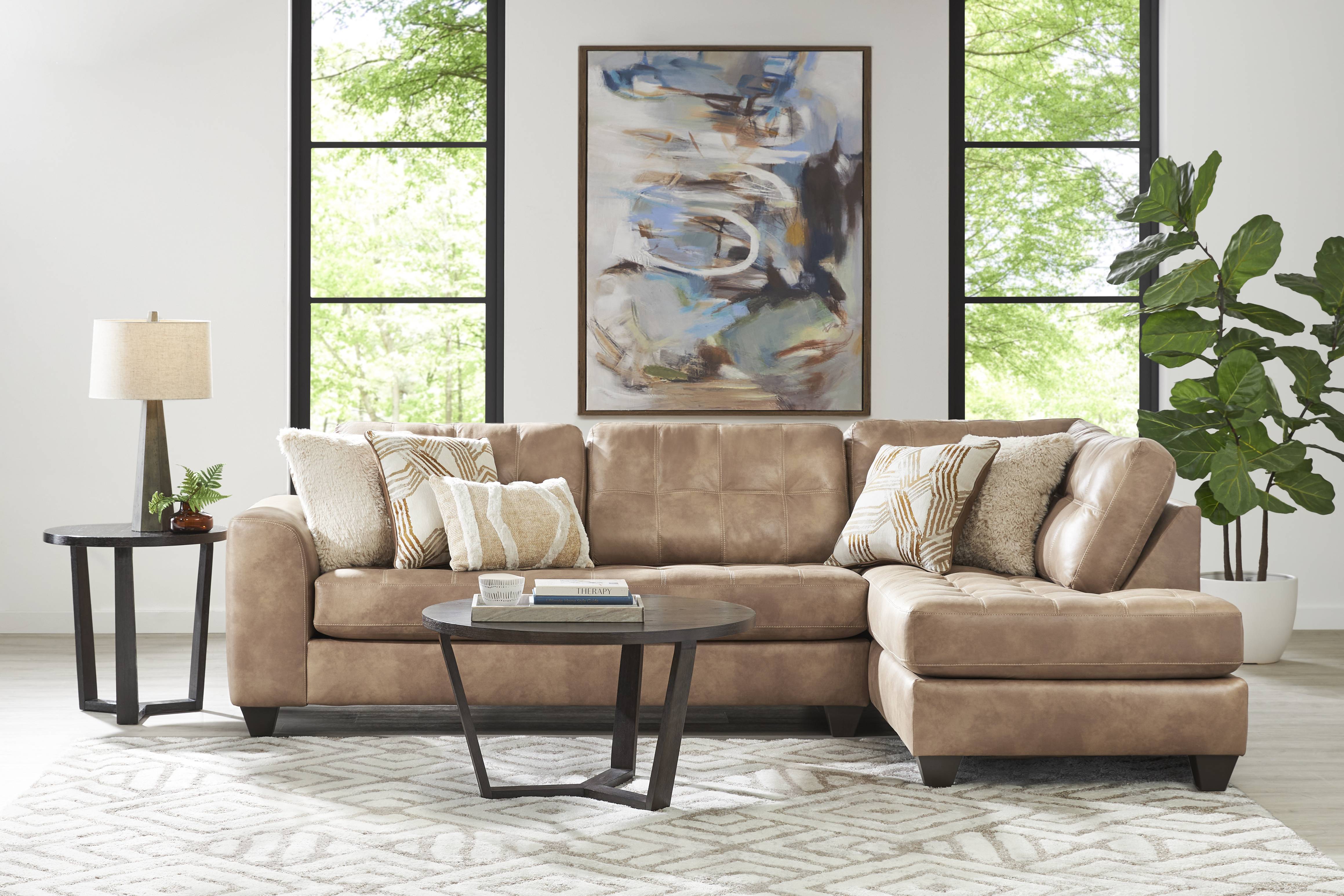 Bellinger Camel 2 Pc Sectional - Thumbnail - Image 2