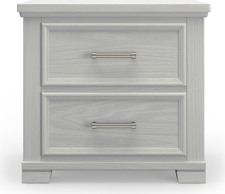 Kids Canyon Lake Ash Gray Nightstand
