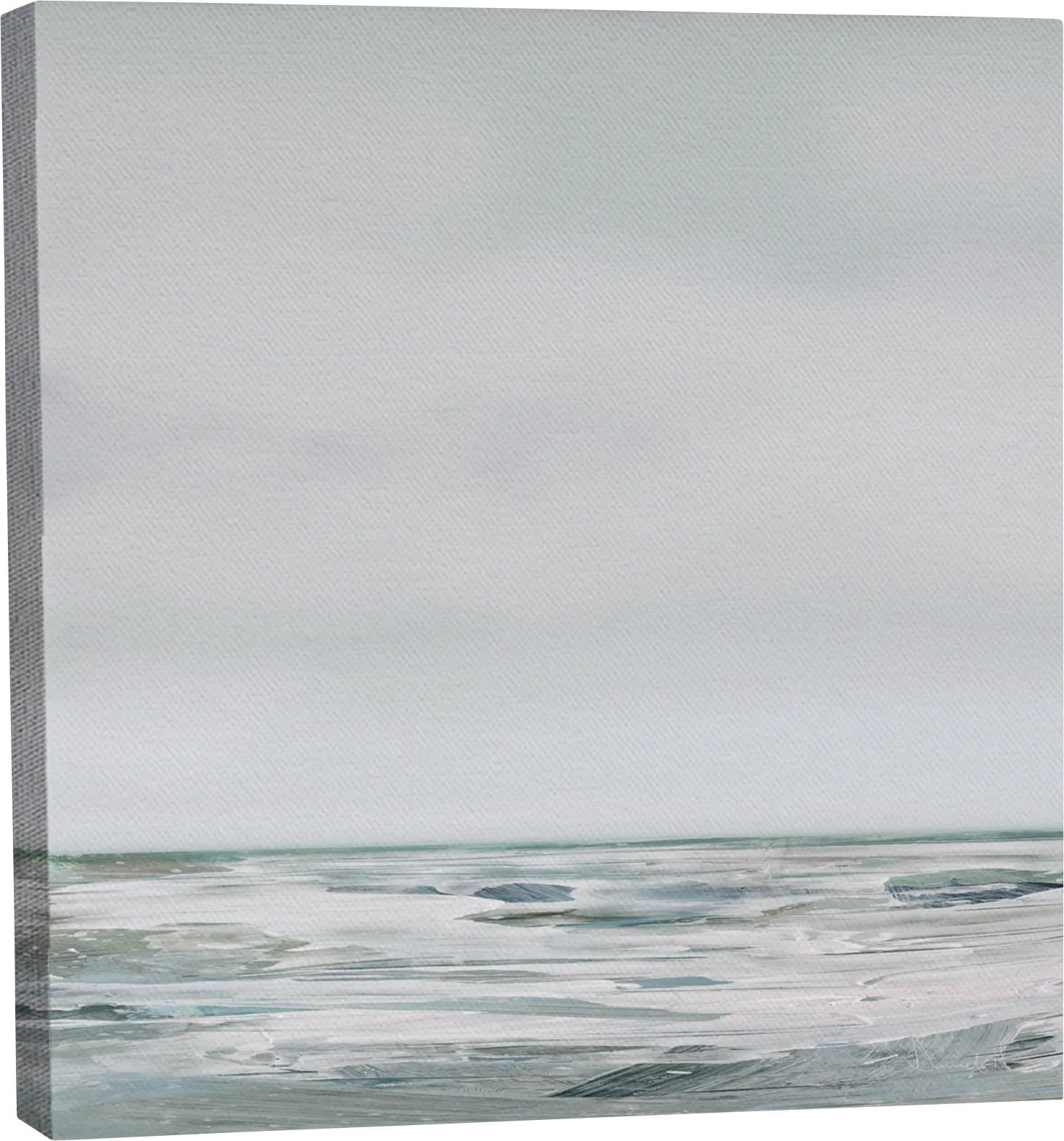 Ademetus Gray Canvas Wall Art - Thumbnail - Image 1