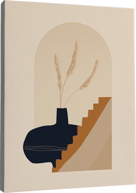 Dogone Cream Canvas Wall Art