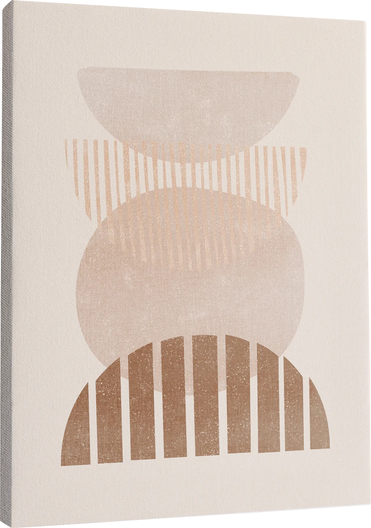 Donora Brown Canvas Wall Art - Image 1