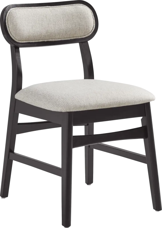Watertown Black Upholstered Side Chair