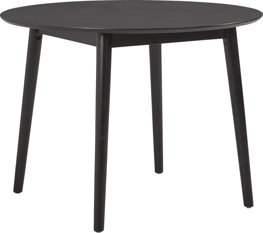 Watertown Black Round Dining Table
