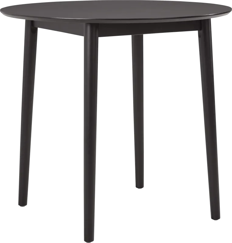 Watertown Black Round Counter Height Dining Table