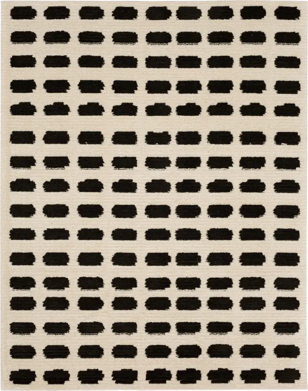 Bobby Berk Traverse Black 5' x 8' Rug