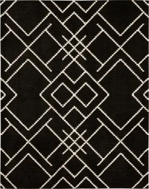 Bobby Berk Intersection Black 8' x 10' Rug