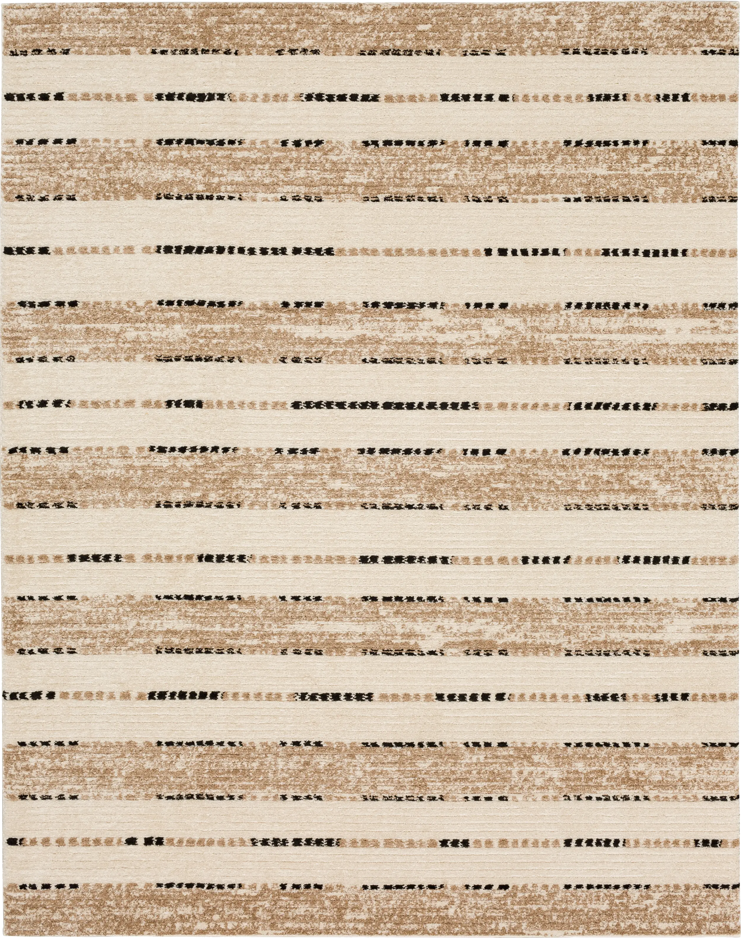 Bobby Berk Traverse Lanes Tan 6' x 9' Rug