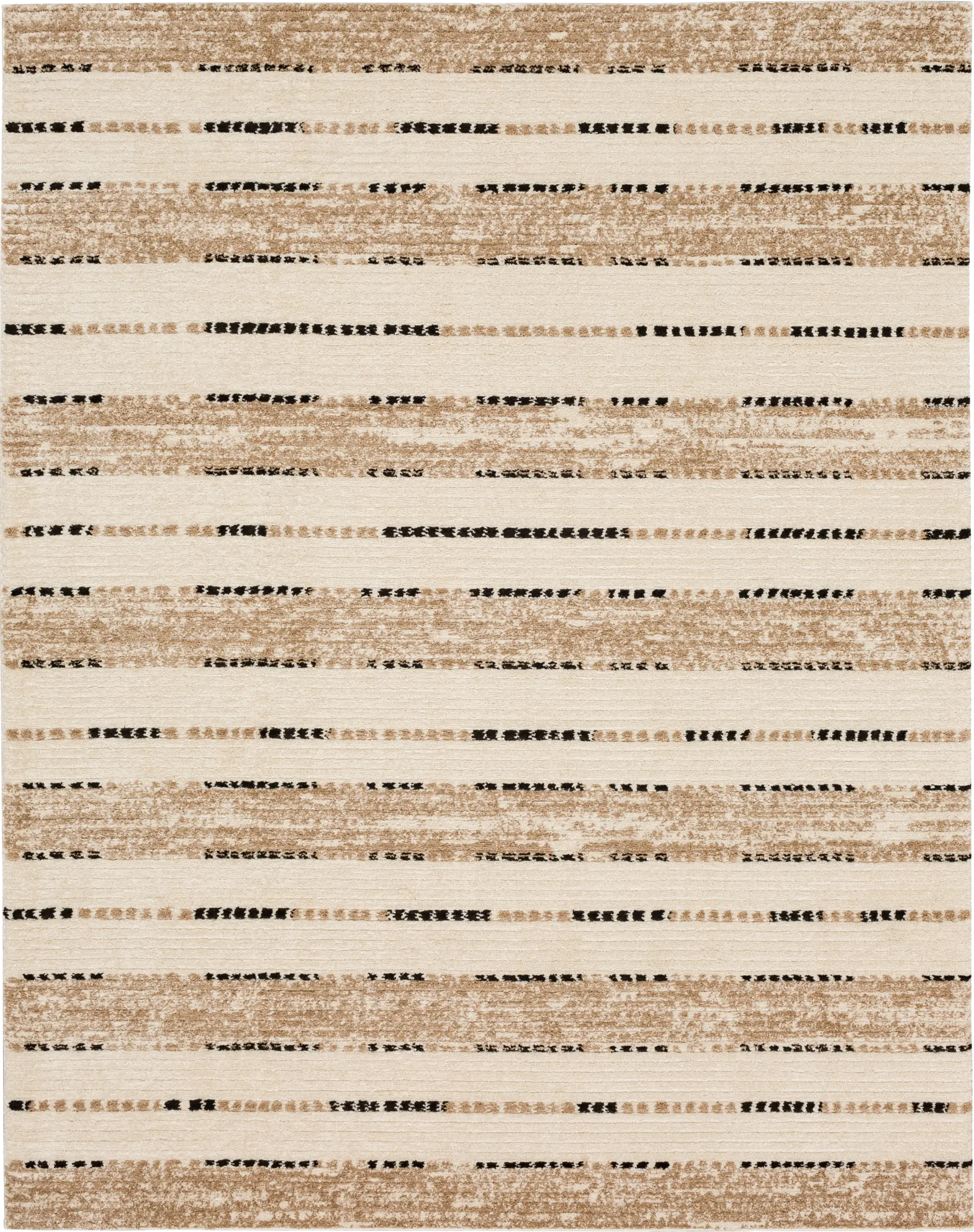 Bobby Berk Traverse Lanes Tan 5' x 8' Rug
