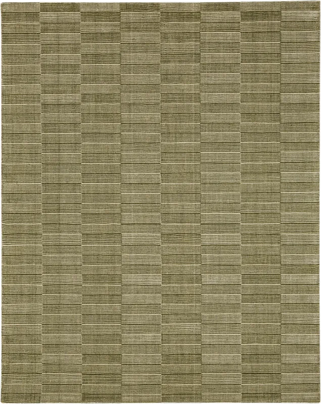 Bobby Berk Broken Stripe Green 5' x 8' Rug