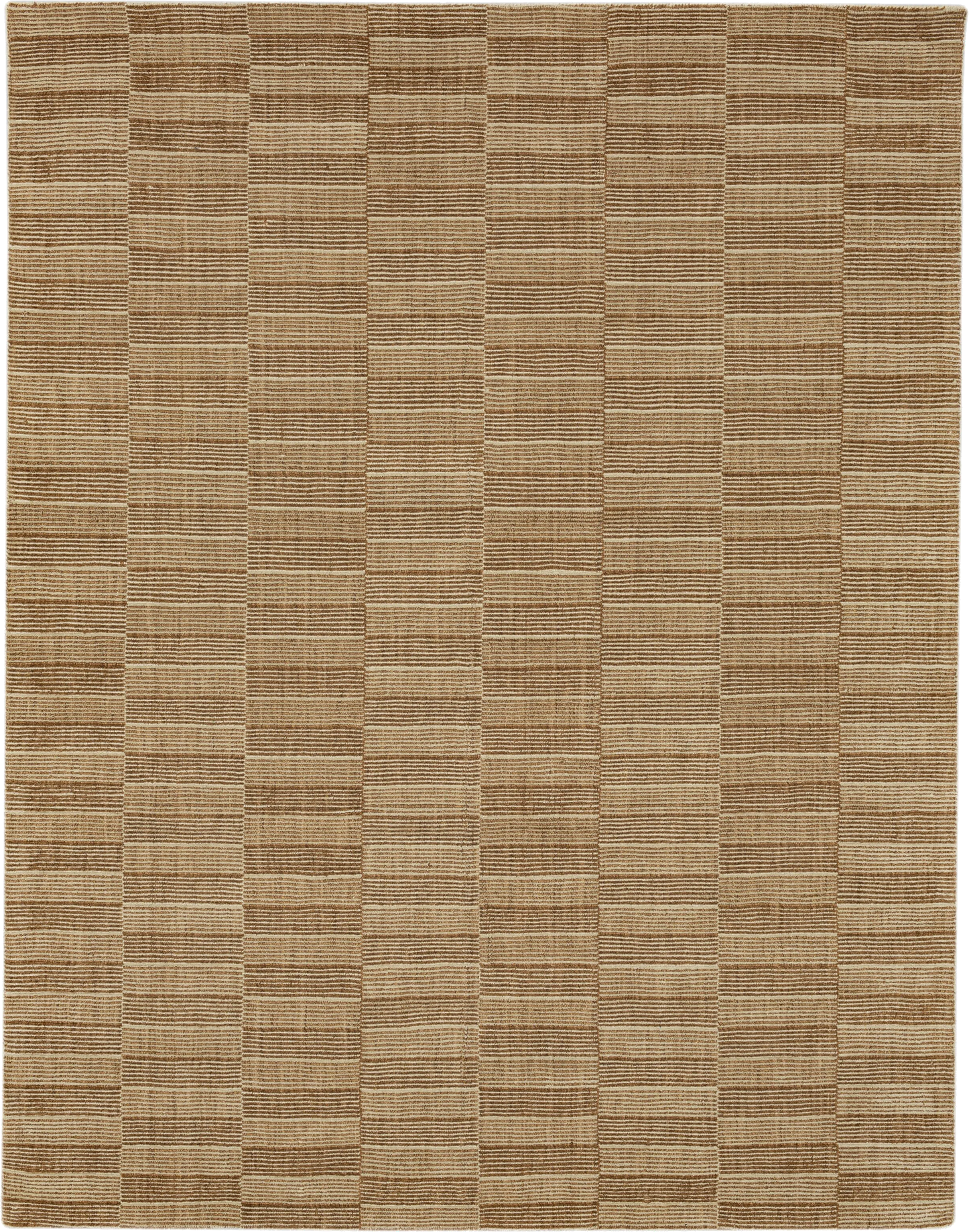 Bobby Berk Broken Stripe Brown 8' x 10' Rug - Thumbnail - Image 1