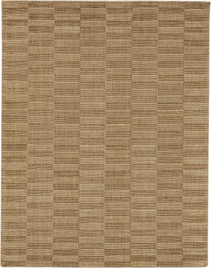 Bobby Berk Broken Stripe Brown 8' x 10' Rug