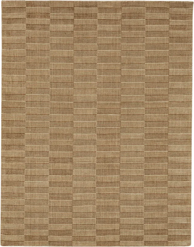 Bobby Berk Broken Stripe Brown 8' x 10' Rug