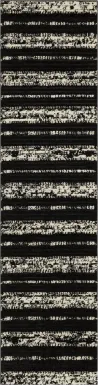 Bobby Berk Traverse Lanes Black 2' x 8' Runner Rug