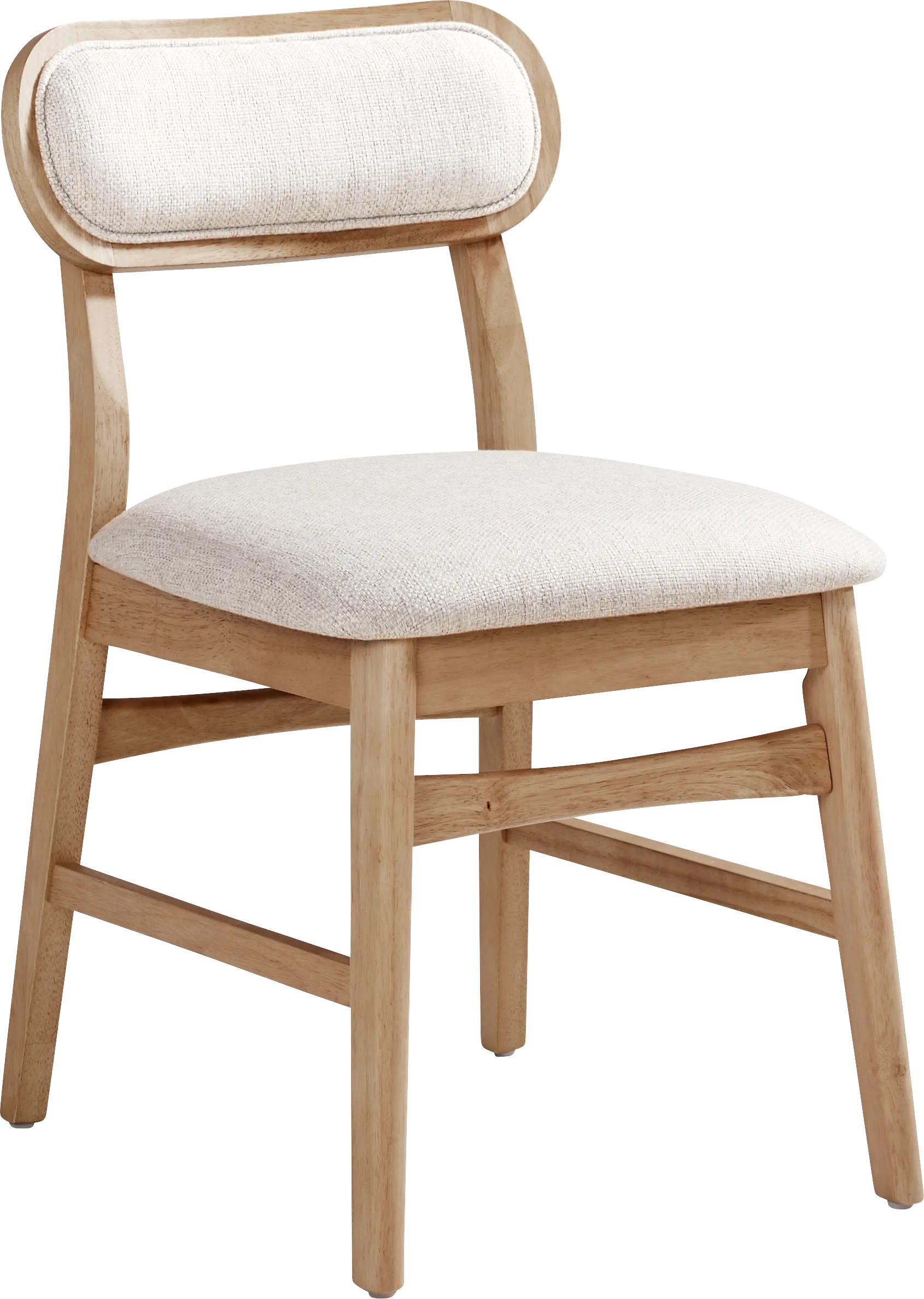 Watertown Natural 5 Pc Round Dining Room with Upholstered Chairs - Thumbnail - Image 4