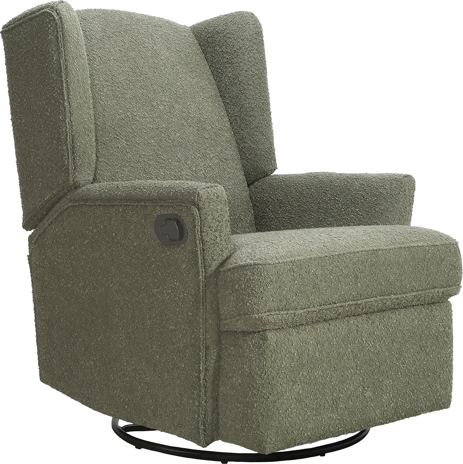 Nursery Alondria Sage Swivel Recliner - Thumbnail - Image 1