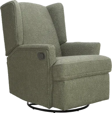 Nursery Alondria Sage Swivel Recliner
