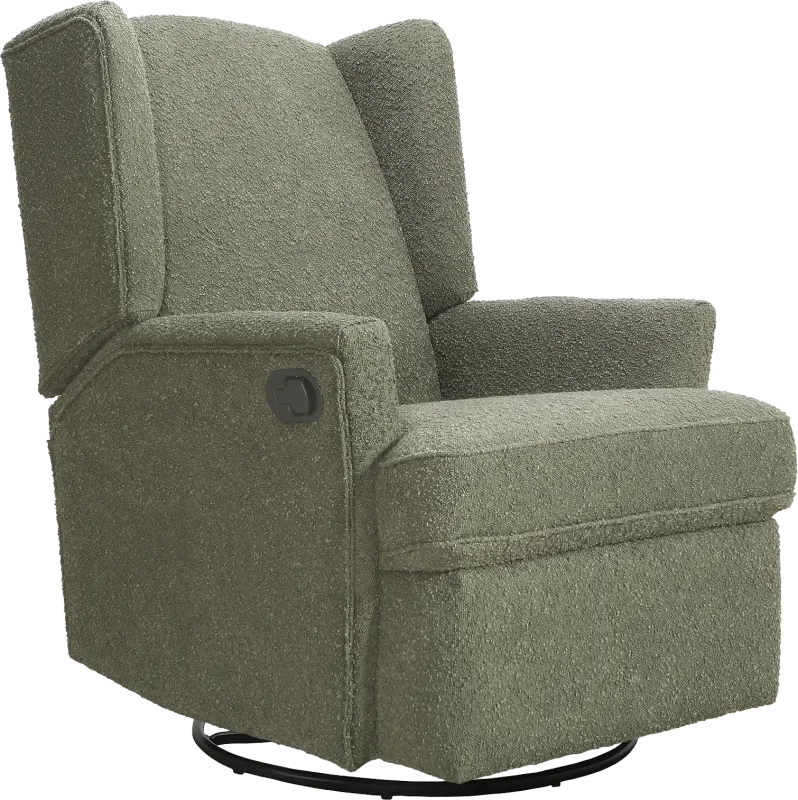 Nursery Alondria Sage Swivel Recliner