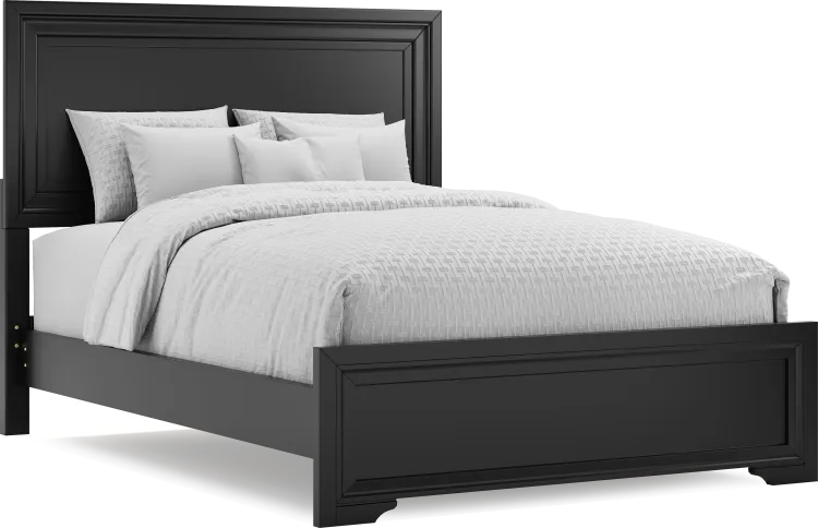 3 pc queen panel bed